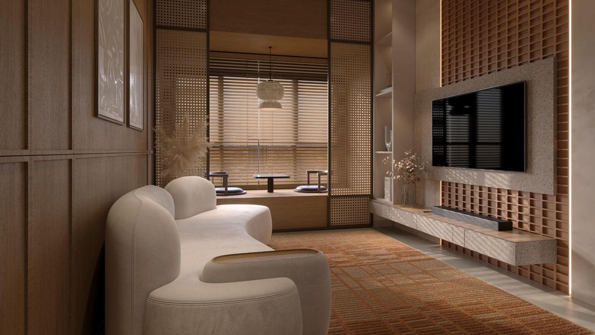 A quieter interior palette