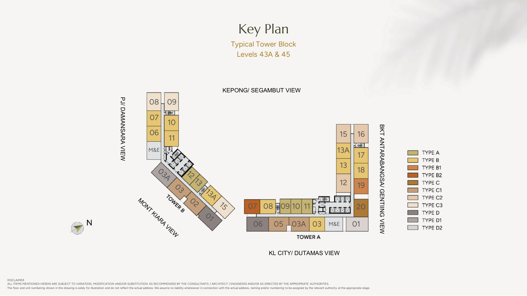 Levels 43A & 45